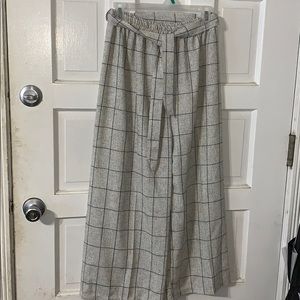 Cage wide legged pants